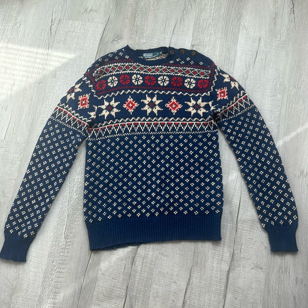 New without tags Ralph Lauren cotton /linen sweater